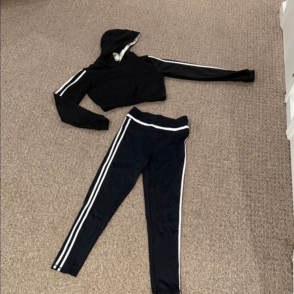 Weissman Black and White Dance Costume